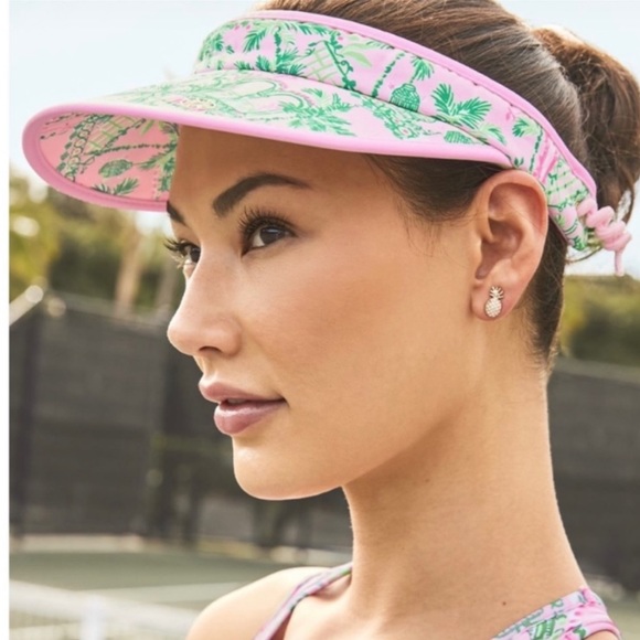 Lily Pulitzer GWP Visor and Scrunchies Set - Picture 2 of 16